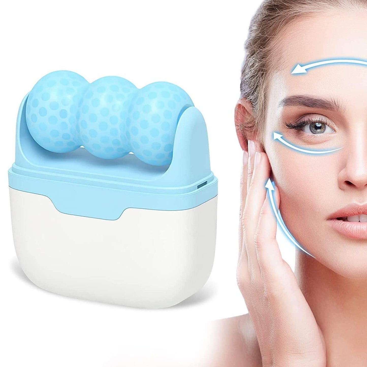 βοΈ 2-in-1 Upgraded Ice Roller for Face & Body Massager πββοΈ