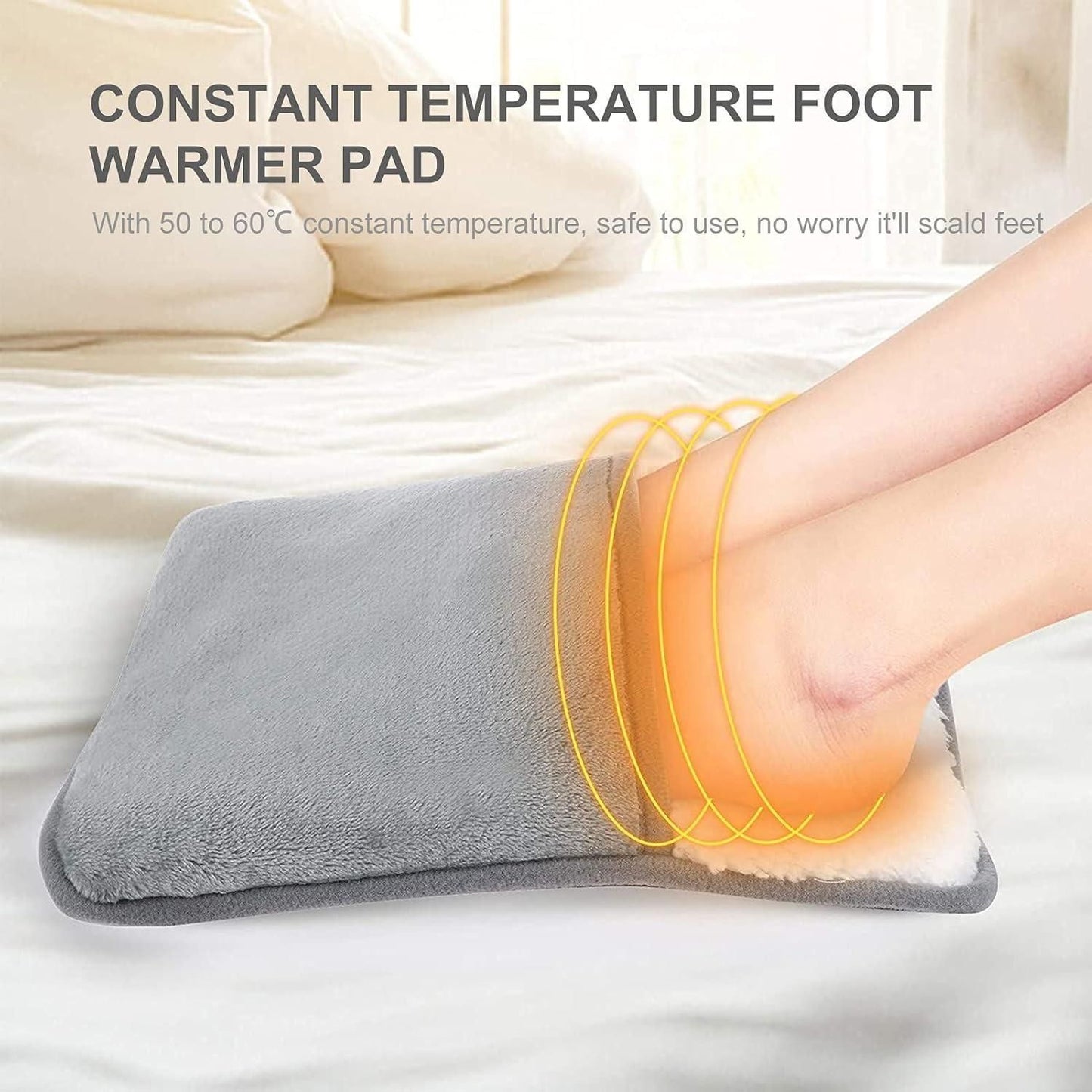 Lightweight Foot Heating Pad 🔥 Cozy Feet Anywhere, Anytime