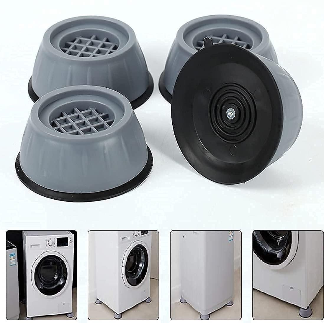 4‑Pack Anti‑Vibration Pads 🔇 Stable & Shock‑Proof Feet for Washer Dryer