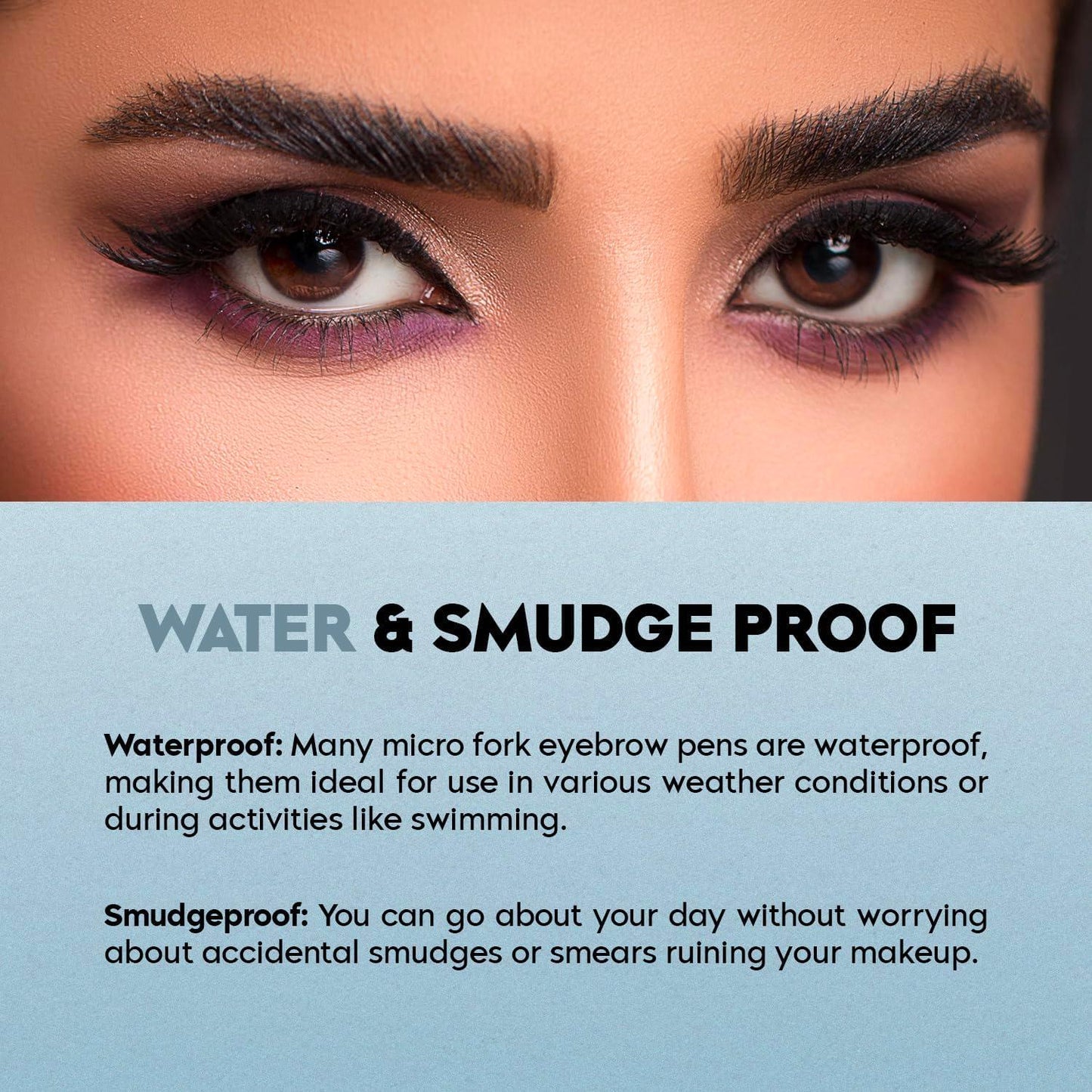 β¨ Waterproof 4-Points Microblading Eyebrow Pen with Micro Fork Tip Applicator β¨