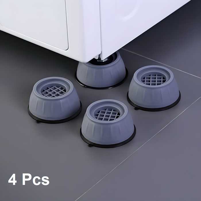 4‑Pack Anti‑Vibration Pads 🔇 Stable & Shock‑Proof Feet for Washer Dryer