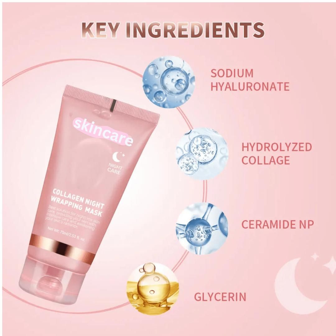 Collagen Night Wrapping Peel-Off Mask β Wake Up to Radiant, Youthful Skin