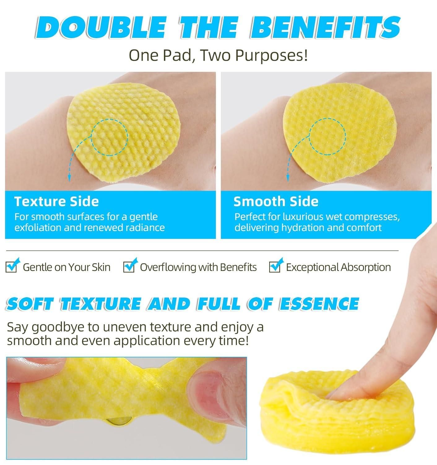 π Turmeric & Kojic Acid Cleansing Pads β Glow in Every Swipe! π