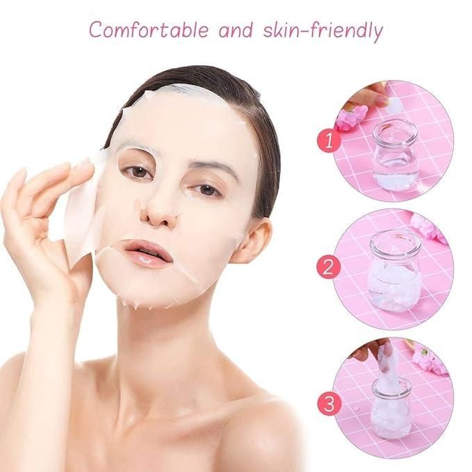 Disposable Face Mask Tablets – Pack of 50 | DIY Skincare Sheets for Hydration & Glow