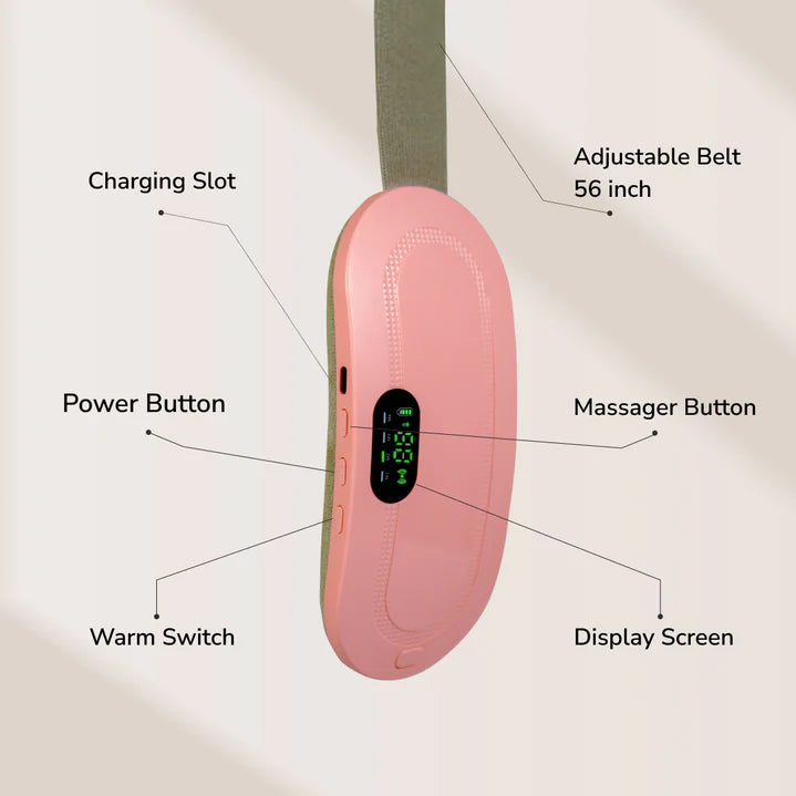Portable Cordless Heating Pad 🔥 Menstrual Comfort On‑the‑Go