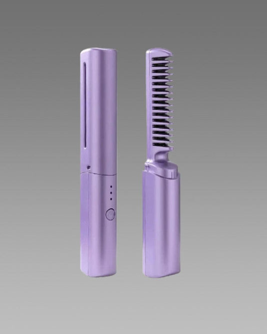 ✨ Meneflix Portable Mini Hair Straightener – Cordless, Rechargeable &amp; Travel-Friendly