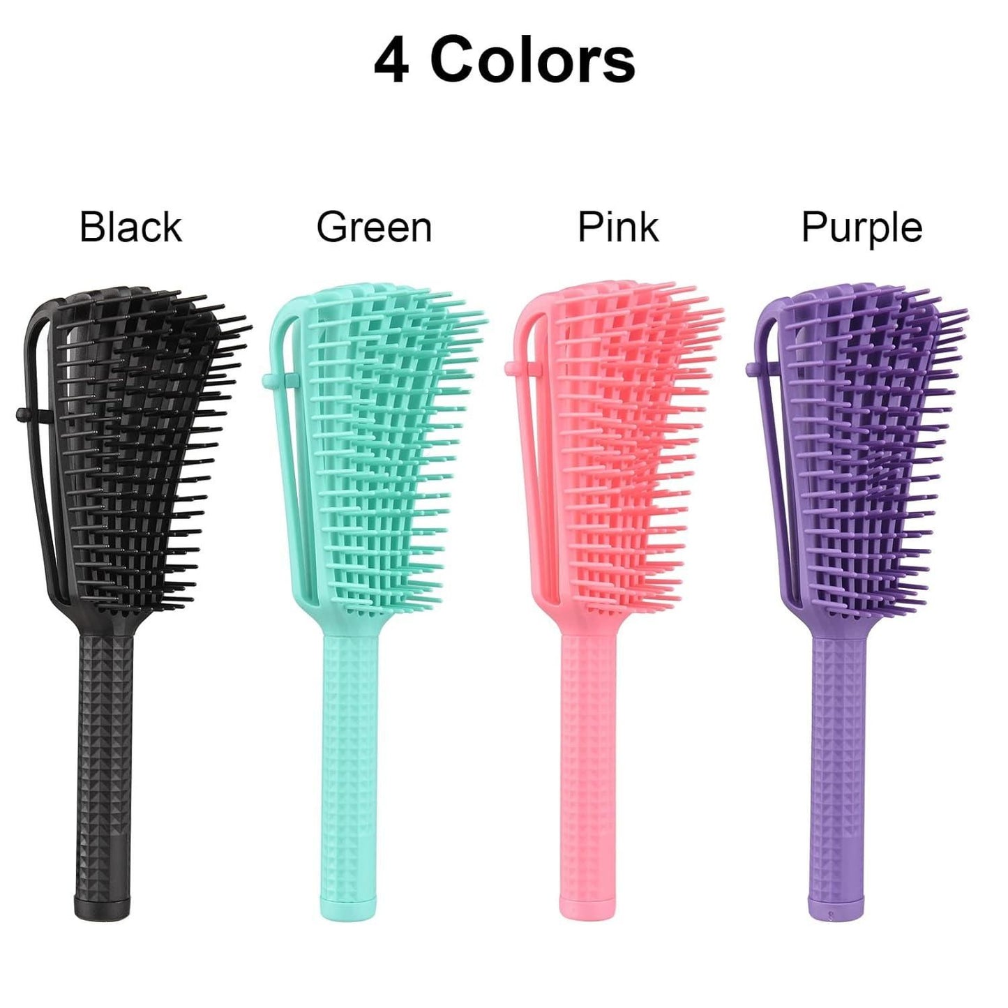 No-Tear Detangling Brush – Gentle Glide for All Hair Types | Anti-Breakage Design