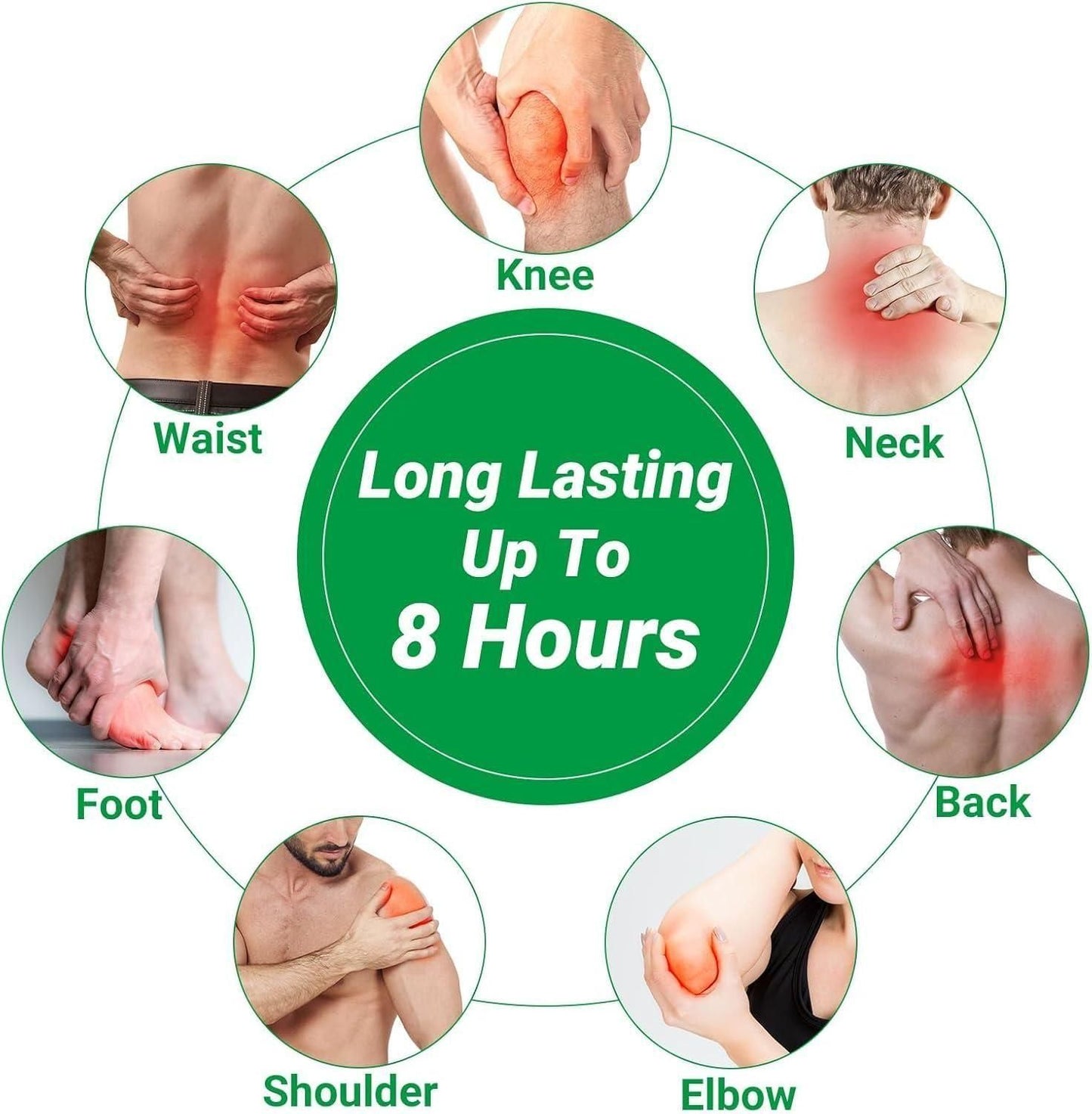 🌿 Knee Pain Relief Patches – Pack of 10/20/30 🌿