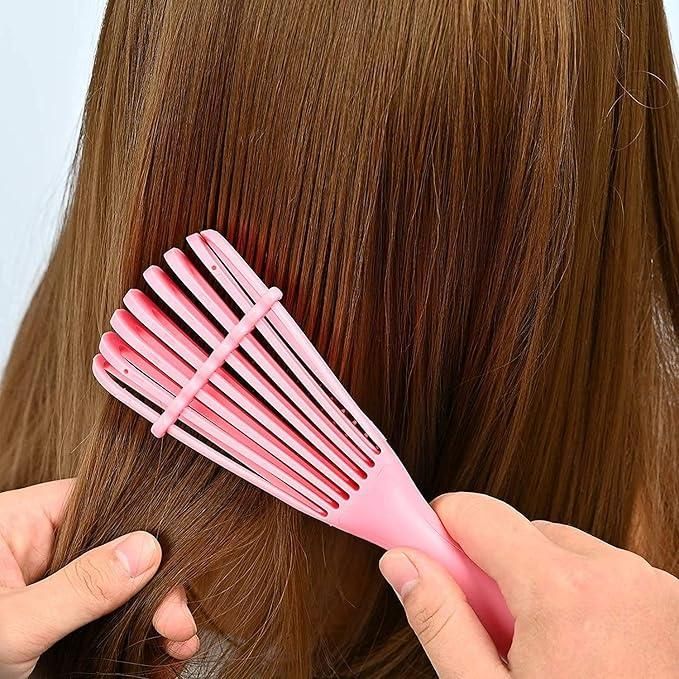 No-Tear Detangling Brush – Gentle Glide for All Hair Types | Anti-Breakage Design