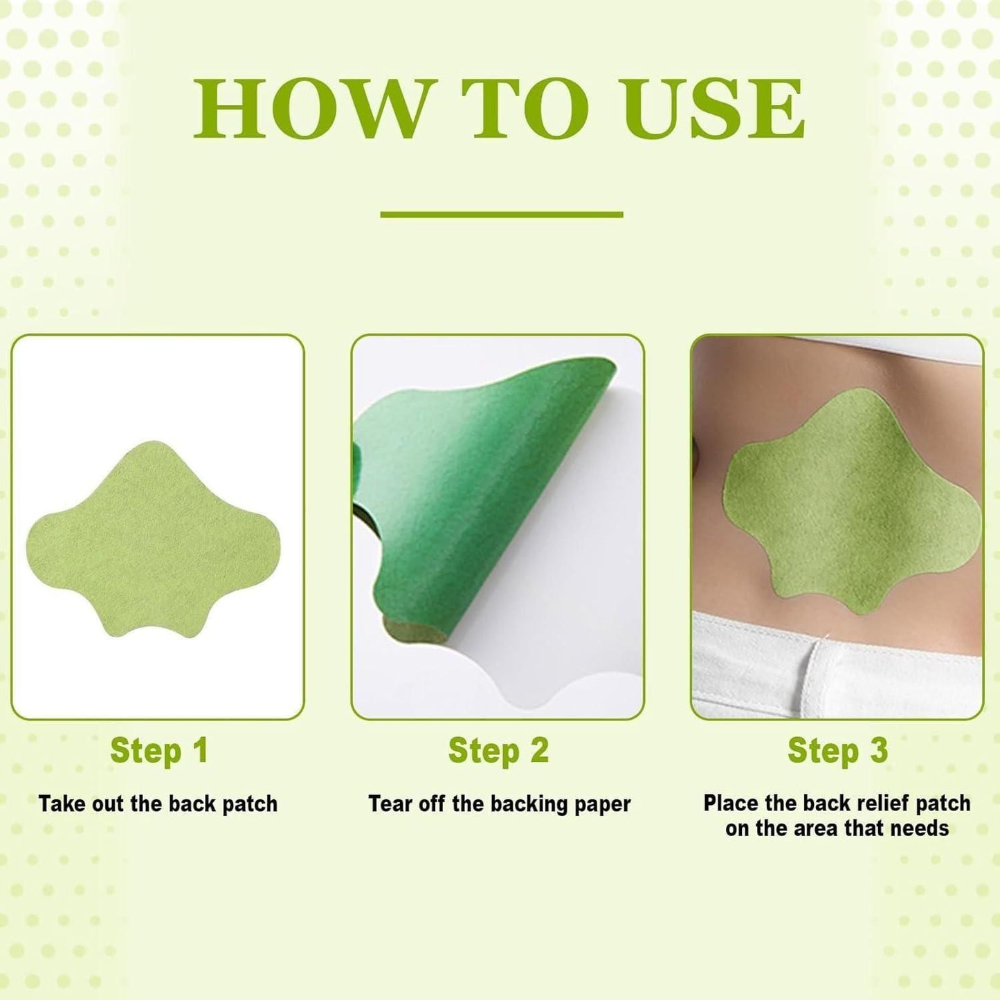 🌿 Knee Pain Relief Patches – Pack of 10/20/30 🌿