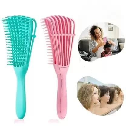 No-Tear Detangling Brush – Gentle Glide for All Hair Types | Anti-Breakage Design