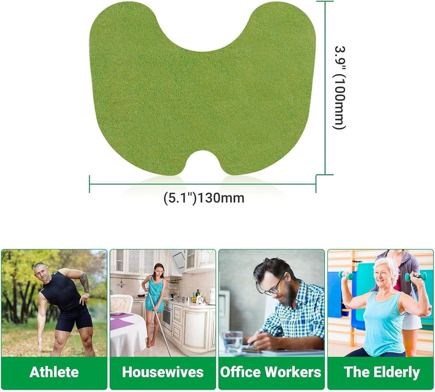 🌿 Knee Pain Relief Patches – Pack of 10/20/30 🌿